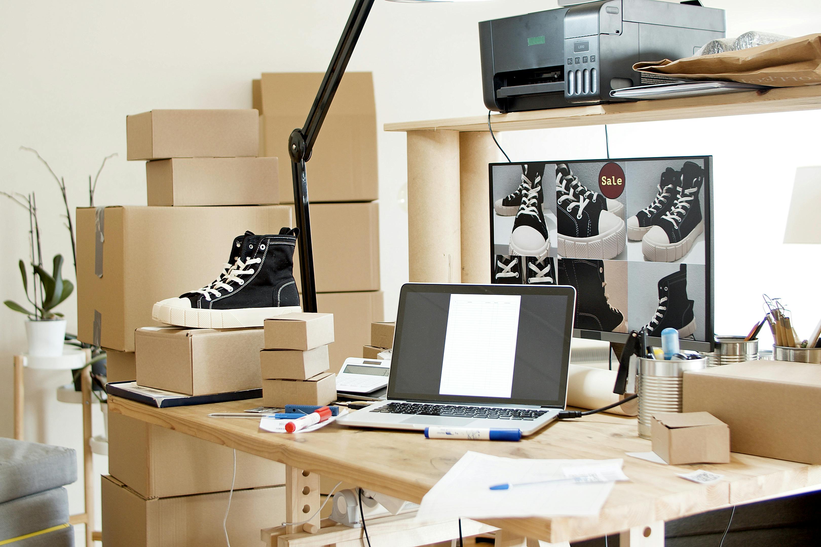 Amazon, eBay, Walmart online shop operation