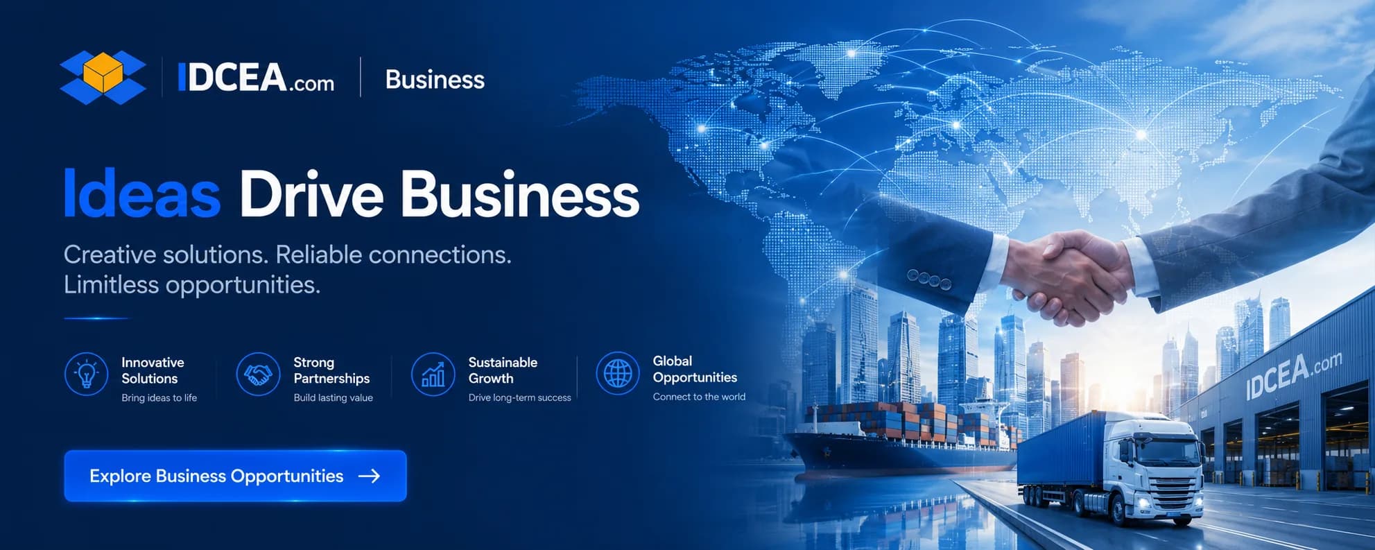 IDCEA business partnership — let's build success together
